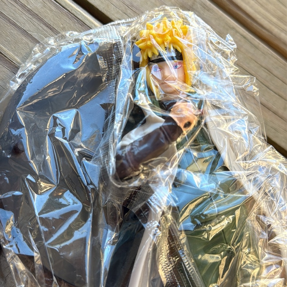 NWOT Minato Namikaze Anime Action 6” Figure Toy Ninja Namikaze Minato - Picture 3 of 3